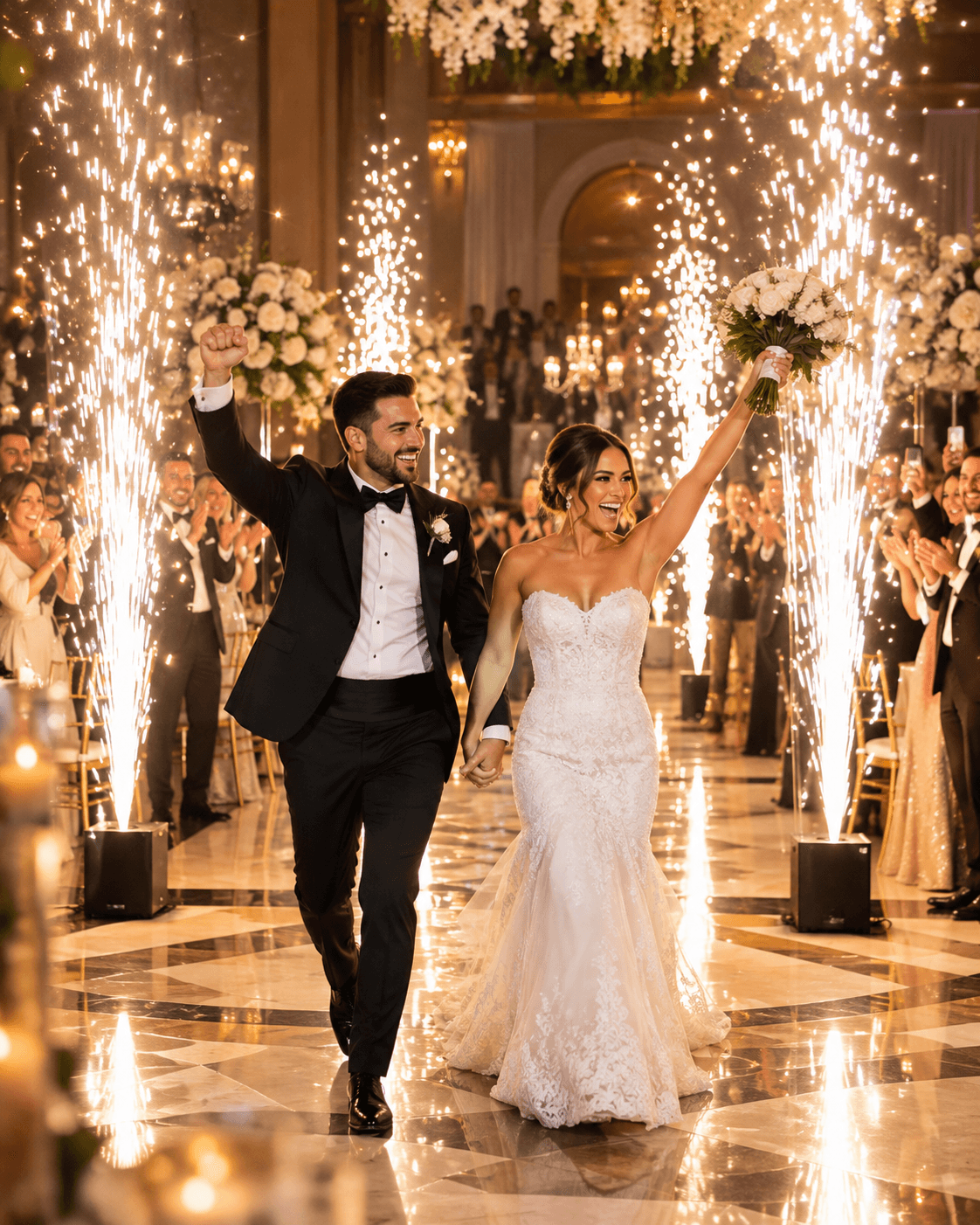 Sparkler Entrance