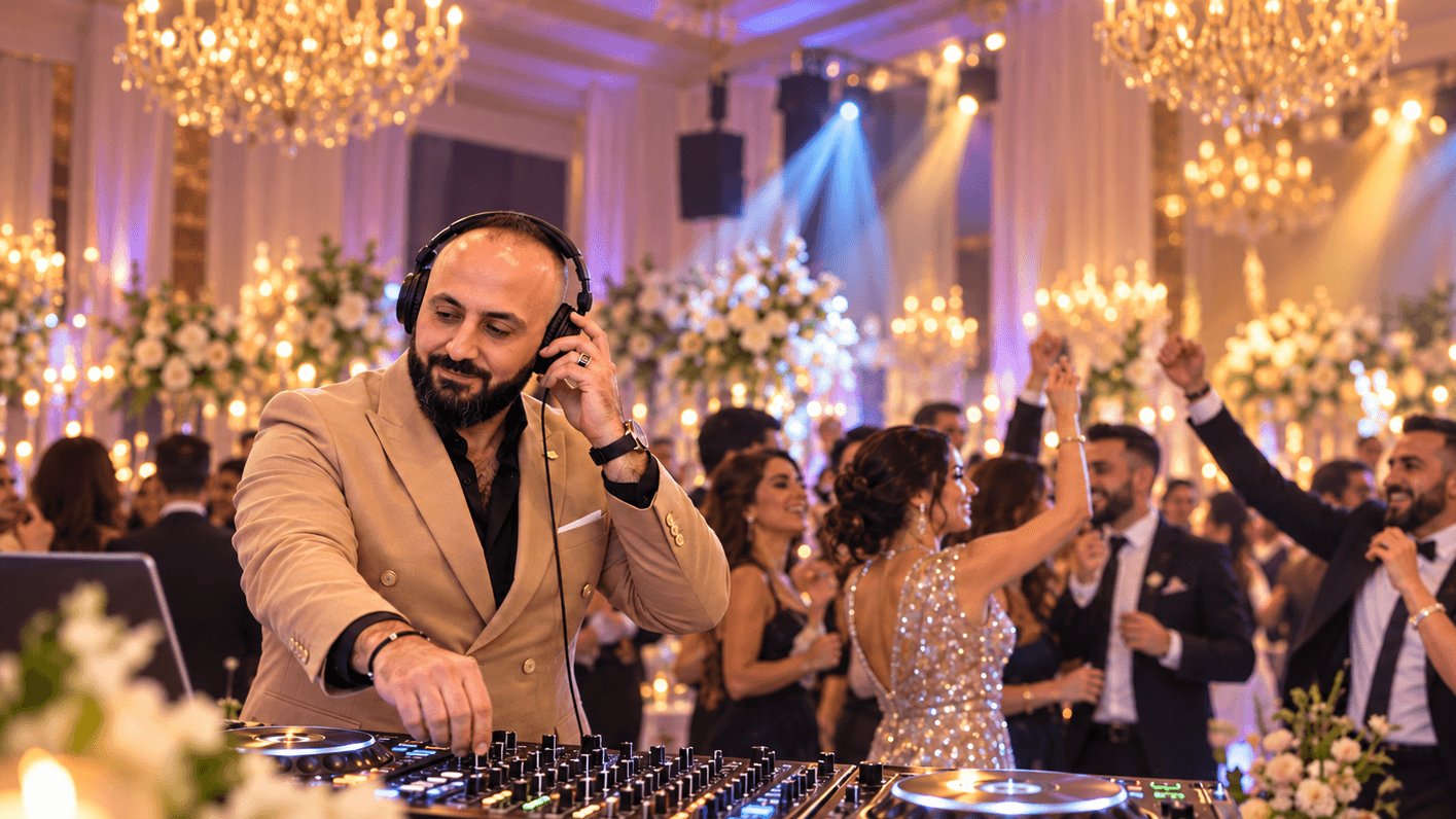DJ Ben performing at an event